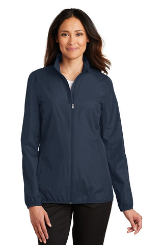 Port Authority Ladies Zephyr Full-Zip Jacket (Dress Blue Navy)