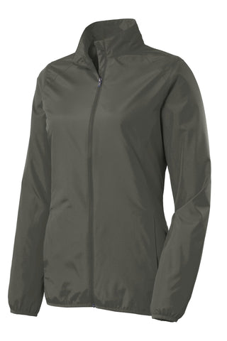 Port Authority Ladies Zephyr Full-Zip Jacket (Grey Steel)