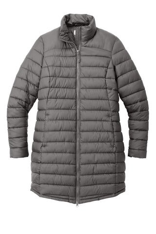 Port Authority Ladies Horizon Puffy Long Jacket (Deep Smoke)