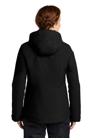 Port Authority Ladies Insulated Waterproof Tech Jacket (Deep Black)