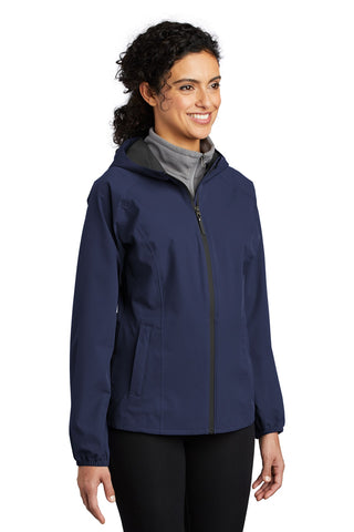 Port Authority Ladies Essential Rain Jacket (True Navy)