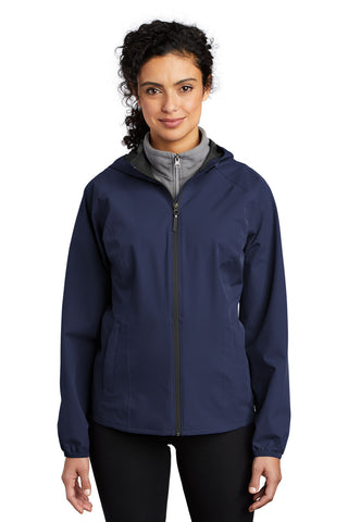 Port Authority Ladies Essential Rain Jacket (True Navy)