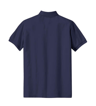 Port Authority Ladies Heavyweight Cotton Pique Polo (Navy)