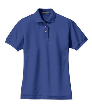 Port Authority Ladies Heavyweight Cotton Pique Polo (Royal)