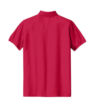 Port Authority Ladies Heavyweight Cotton Pique Polo (Red)