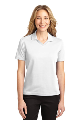 Port Authority Ladies Rapid Dry Polo (White)