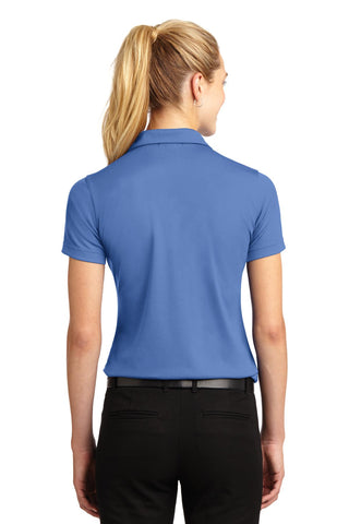 Sport-Tek Ladies Dri-Mesh V-Neck Polo (Blueberry)