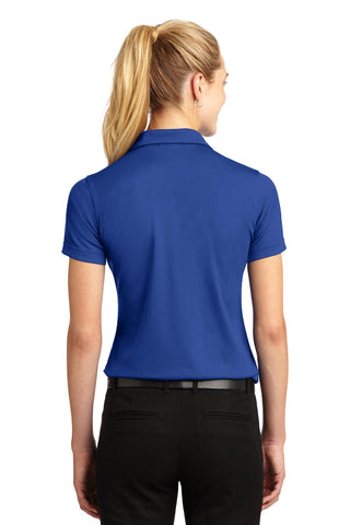 Sport-Tek Ladies Dri-Mesh V-Neck Polo (Royal)