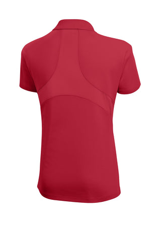 Sport-Tek Ladies Dri-Mesh Pro Polo (Engine Red)