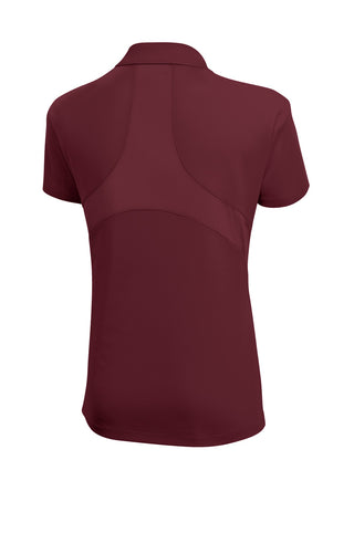 Sport-Tek Ladies Dri-Mesh Pro Polo (Maroon)