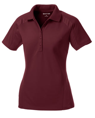 Sport-Tek Ladies Dri-Mesh Pro Polo (Maroon)