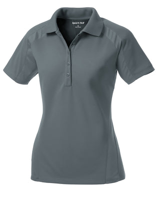 Sport-Tek Ladies Dri-Mesh Pro Polo (Steel)