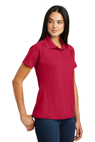 Sport-Tek Ladies Dri-Mesh Pro Polo (Engine Red)