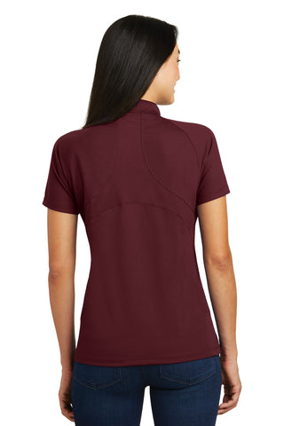 Sport-Tek Ladies Dri-Mesh Pro Polo (Maroon)