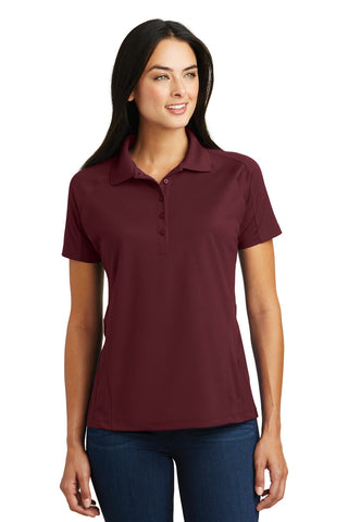 Sport-Tek Ladies Dri-Mesh Pro Polo (Maroon)