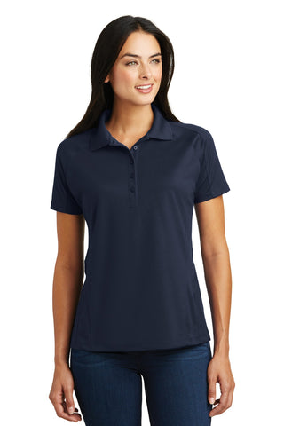 Sport-Tek Ladies Dri-Mesh Pro Polo (Navy)