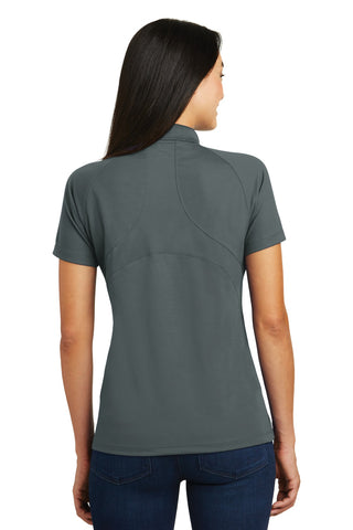 Sport-Tek Ladies Dri-Mesh Pro Polo (Steel)