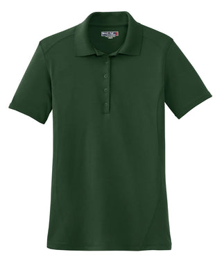 Sport-Tek Ladies Dry Zone Raglan Accent Polo (Forest Green)