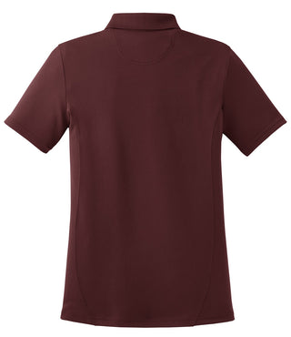 Sport-Tek Ladies Dry Zone Raglan Accent Polo (Maroon)