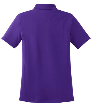 Sport-Tek Ladies Dry Zone Raglan Accent Polo (Purple)