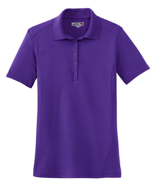 Sport-Tek Ladies Dry Zone Raglan Accent Polo (Purple)