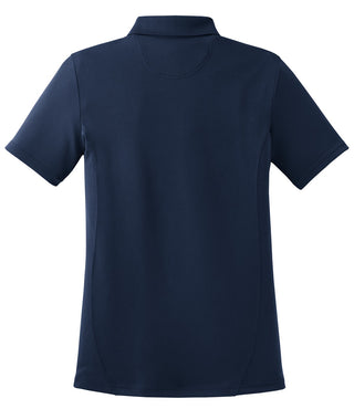 Sport-Tek Ladies Dry Zone Raglan Accent Polo (True Navy)