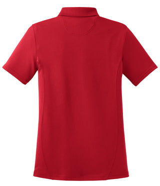 Sport-Tek Ladies Dry Zone Raglan Accent Polo (True Red)