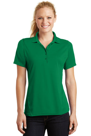 Sport-Tek Ladies Dry Zone Raglan Accent Polo (Kelly Green)