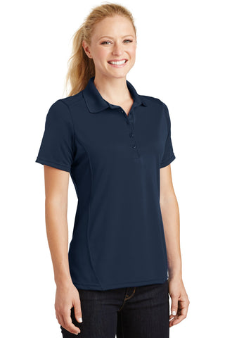 Sport-Tek Ladies Dry Zone Raglan Accent Polo (True Navy)