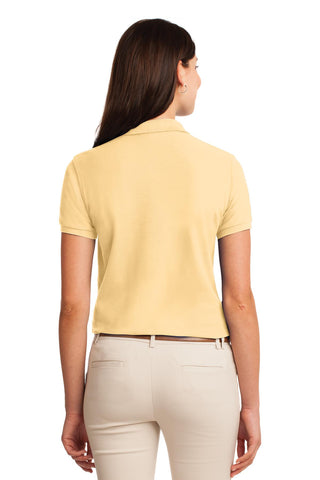 Port Authority Ladies Silk Touch Polo (Banana)