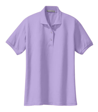 Port Authority Ladies Silk Touch Polo (Bright Lavender)