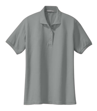 Port Authority Ladies Silk Touch Polo (Cool Grey)