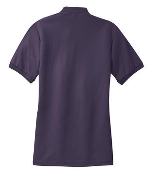 Port Authority Ladies Silk Touch Polo (Eggplant)