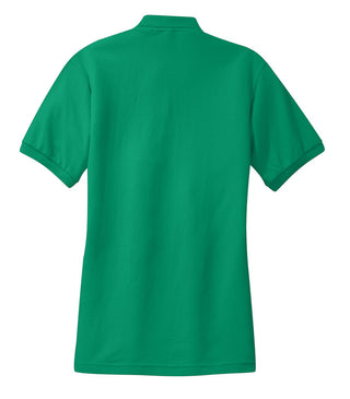 Port Authority Ladies Silk Touch Polo (Kelly Green)