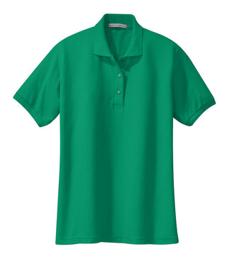 Port Authority Ladies Silk Touch Polo (Kelly Green)