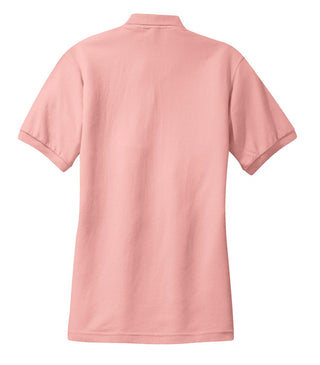 Port Authority Ladies Silk Touch Polo (Light Pink)