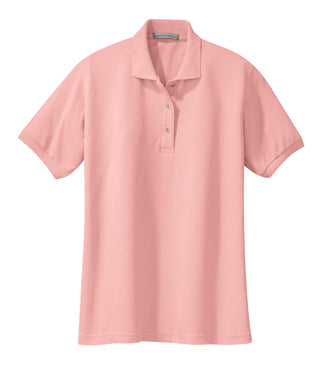 Port Authority Ladies Silk Touch Polo (Light Pink)