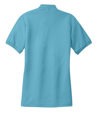 Port Authority Ladies Silk Touch Polo (Maui Blue)