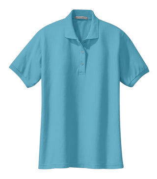 Port Authority Ladies Silk Touch Polo (Maui Blue)