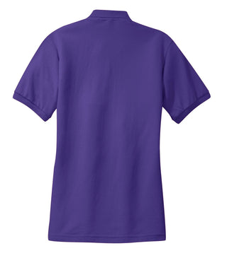 Port Authority Ladies Silk Touch Polo (Purple)