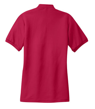 Port Authority Ladies Silk Touch Polo (Red)