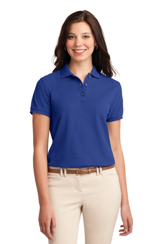 Port Authority Ladies Silk Touch Polo (Royal)