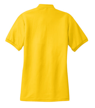 Port Authority Ladies Silk Touch Polo (Sunflower Yellow)