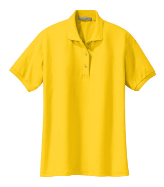 Port Authority Ladies Silk Touch Polo (Sunflower Yellow)