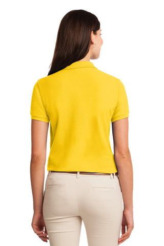 Port Authority Ladies Silk Touch Polo (Sunflower Yellow)