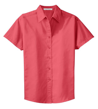 Port Authority Ladies Short Sleeve Easy Care Shirt (Hibiscus)