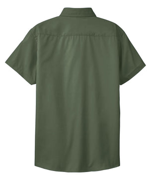 Port Authority Ladies Short Sleeve Easy Care Shirt (Clover Green)