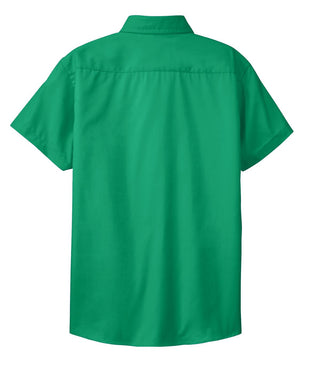 Port Authority Ladies Short Sleeve Easy Care Shirt (Court Green)