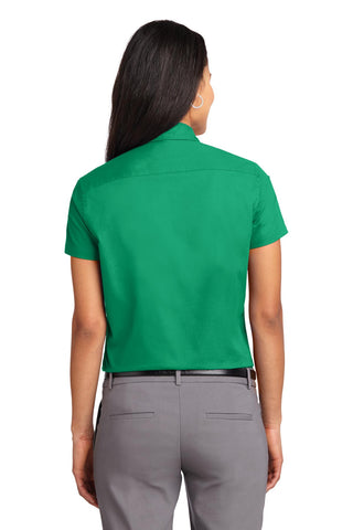 Port Authority Ladies Short Sleeve Easy Care Shirt (Court Green)