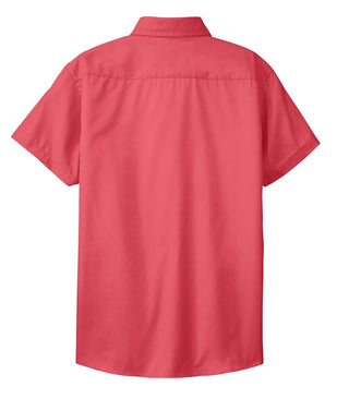 Port Authority Ladies Short Sleeve Easy Care Shirt (Hibiscus)